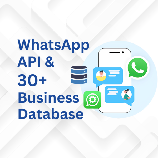 WhatsApp API and 30+ Business Databases
