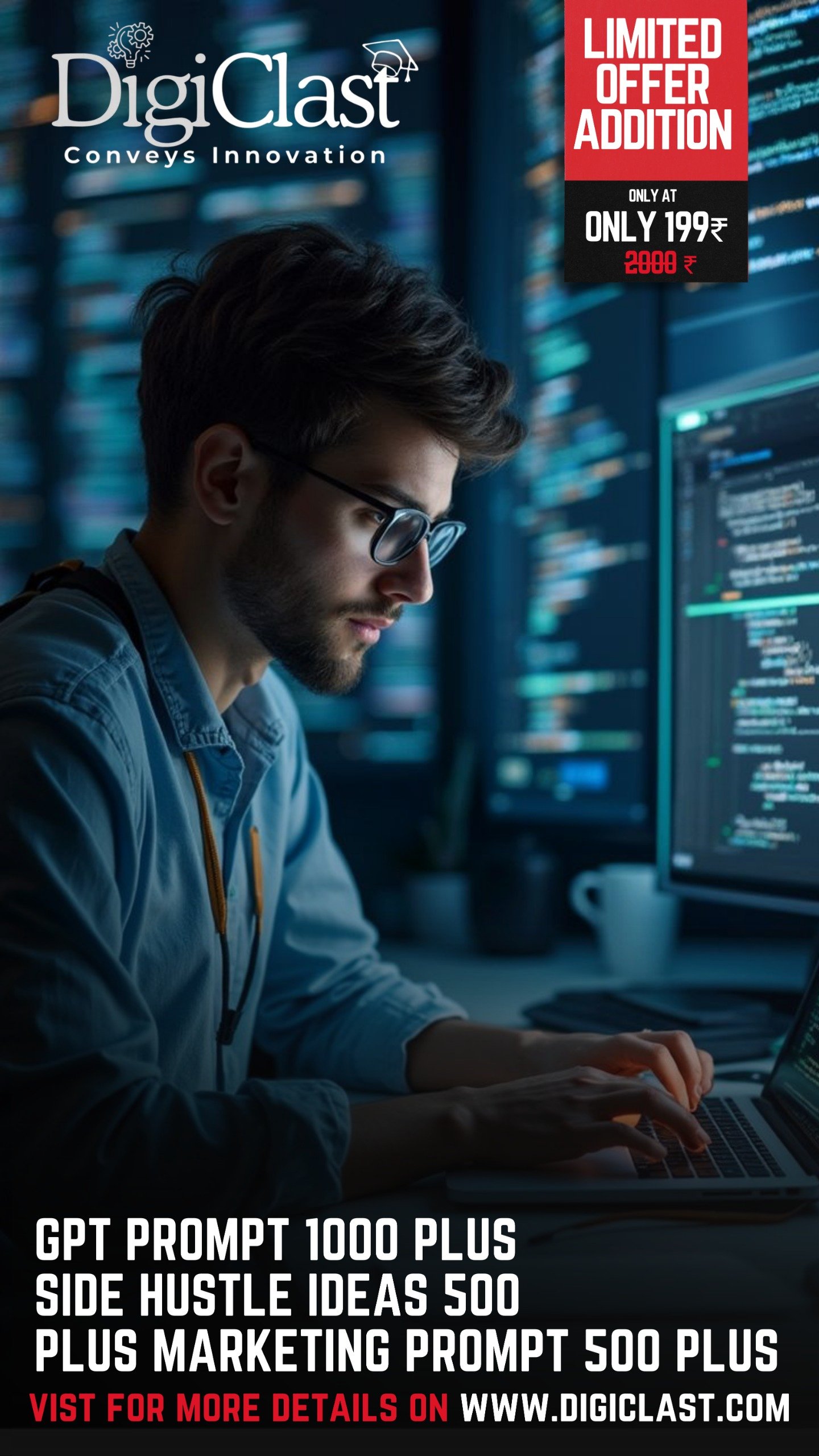 ONLINE COURSE PASSIVE INCOME SIDE HUSTLE GPT PROMT 3000 PLUS